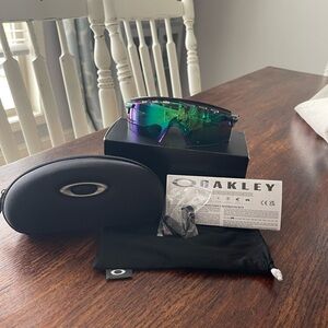 Oakley Sunglasses with Case and Accessories